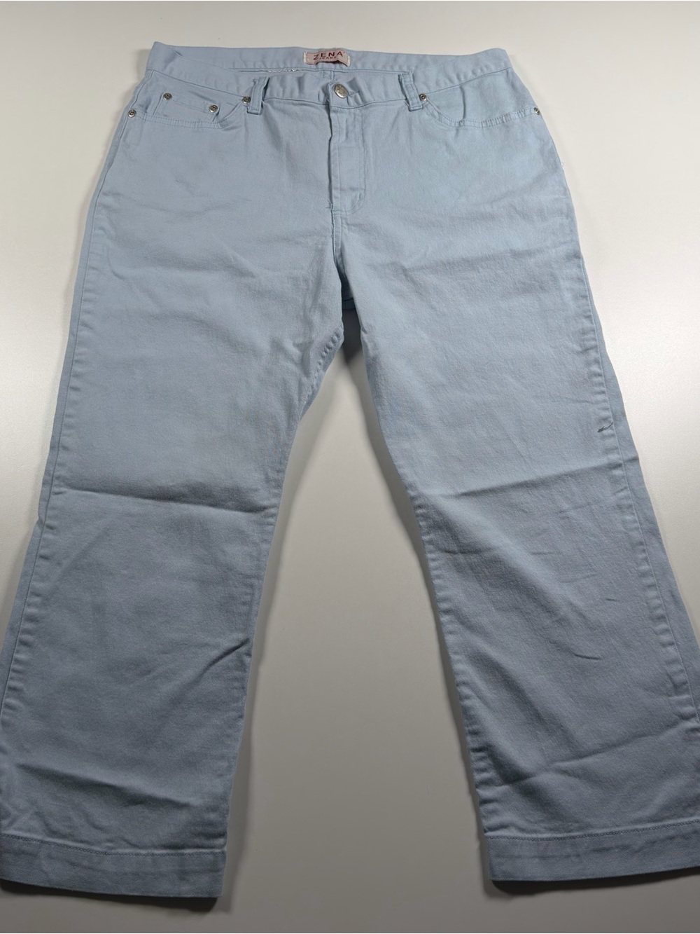 Zena Women’s Bootcut Jeans in Light Blue Size 12